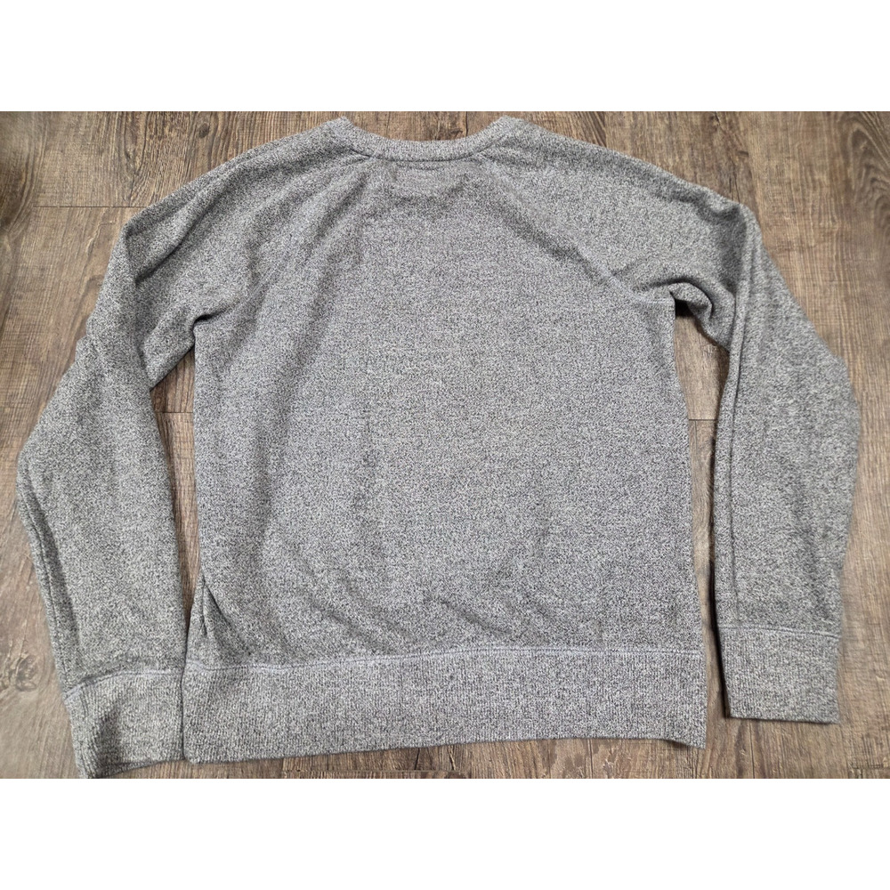Roots Canada Gray Pullover Sweatshirt Dolman Long Sleeves Crewneck Medium - Picture 6 of 6
